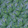 viscose elastan blad blauw - Van Mook Stoffen