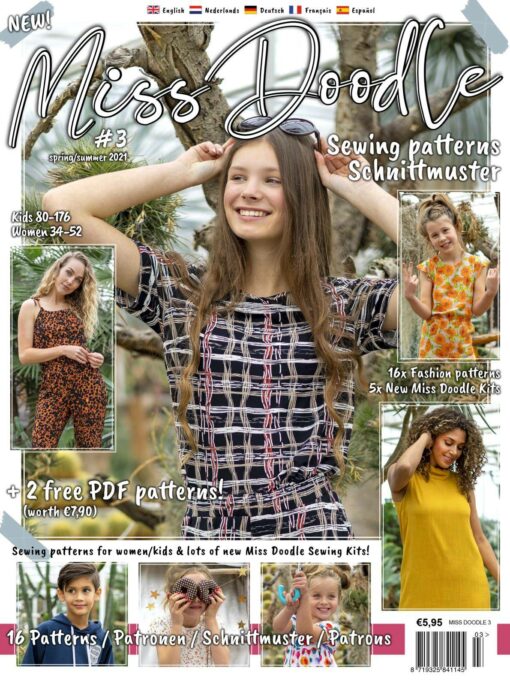 Miss Doodle modeblad Voorjaar 2021