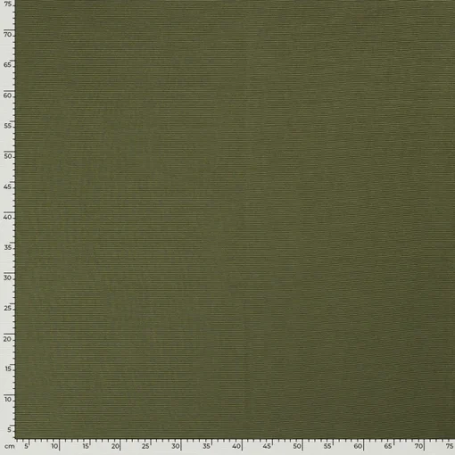 Ottoman Rib Jersey stof groen