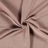 Ottoman Rib Jersey stof licht mauve