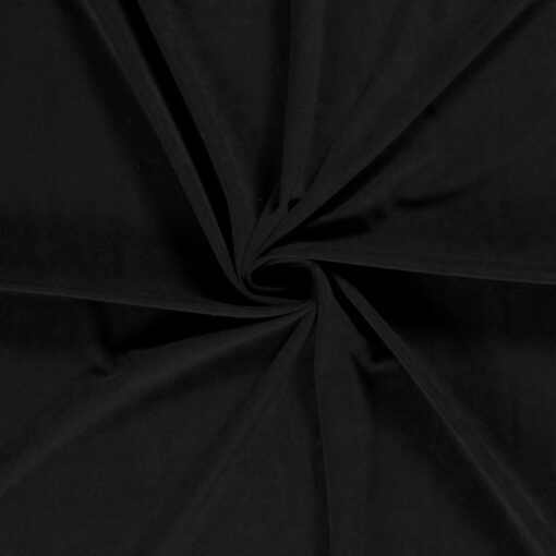 Winter velvet zwart - Van Mook Stoffen